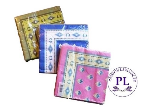 serviette-bleu-rose-olive-provence